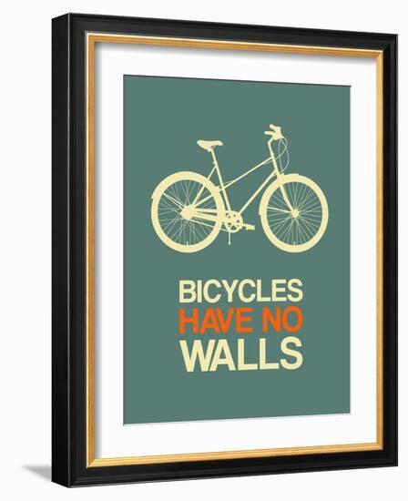 Bicycles Have No Walls 3-NaxArt-Framed Art Print