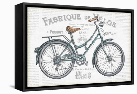 Bicycles I-Daphne Brissonnet-Framed Stretched Canvas