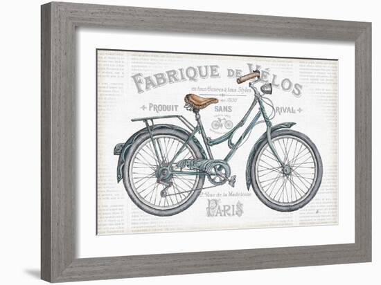 Bicycles I-Daphne Brissonnet-Framed Art Print