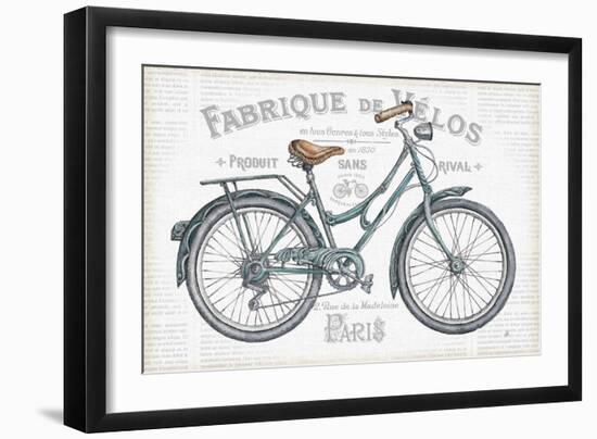 Bicycles I-Daphne Brissonnet-Framed Art Print