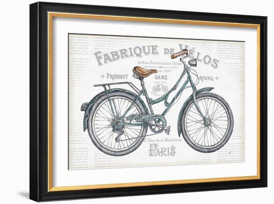 Bicycles I-Daphne Brissonnet-Framed Art Print