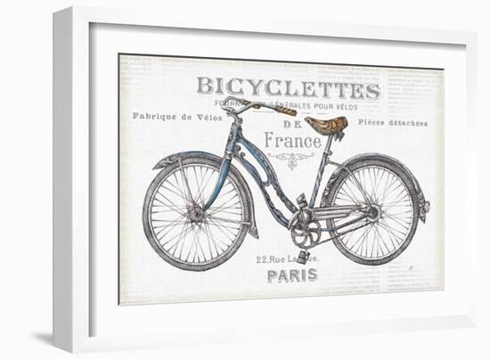 Bicycles II-Daphne Brissonnet-Framed Art Print