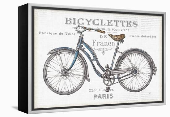 Bicycles II-Daphne Brissonnet-Framed Stretched Canvas