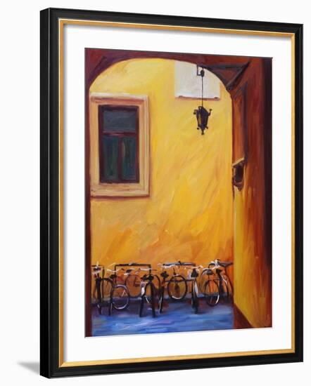 Bicycles II-Pam Ingalls-Framed Giclee Print