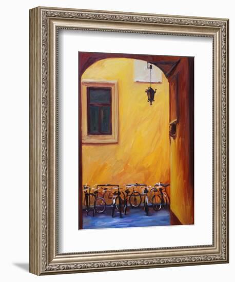 Bicycles II-Pam Ingalls-Framed Giclee Print