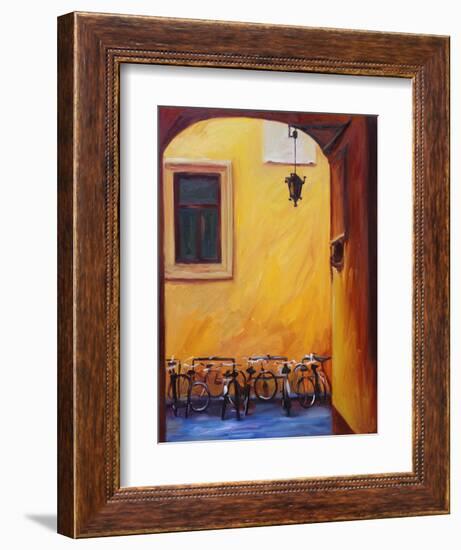 Bicycles II-Pam Ingalls-Framed Giclee Print