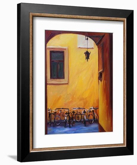 Bicycles II-Pam Ingalls-Framed Giclee Print