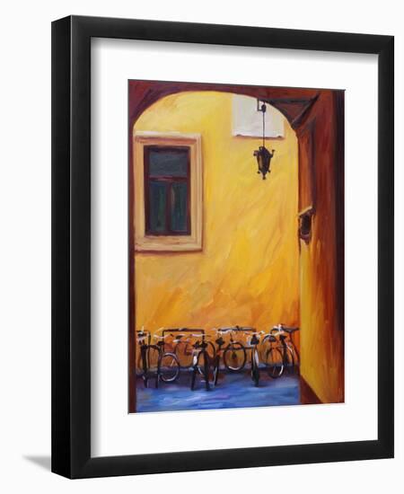 Bicycles II-Pam Ingalls-Framed Giclee Print