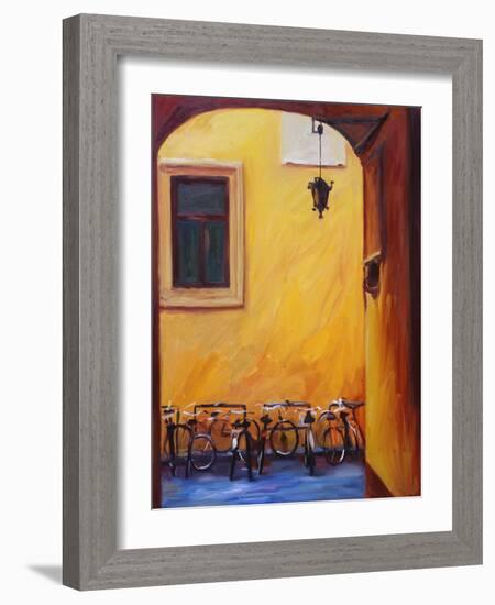 Bicycles II-Pam Ingalls-Framed Giclee Print