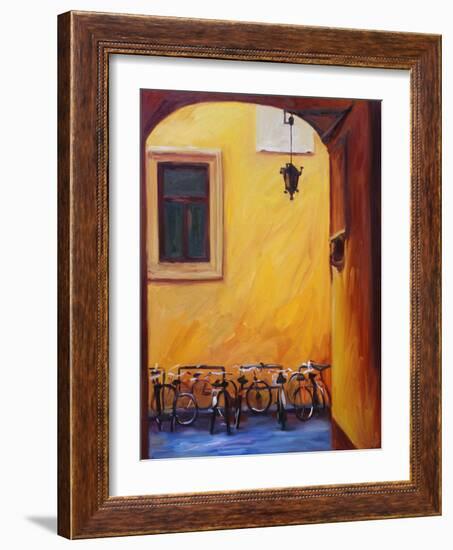 Bicycles II-Pam Ingalls-Framed Giclee Print