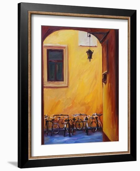 Bicycles II-Pam Ingalls-Framed Giclee Print