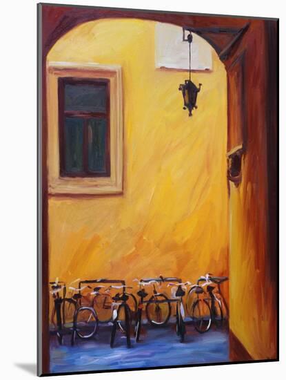 Bicycles II-Pam Ingalls-Mounted Giclee Print