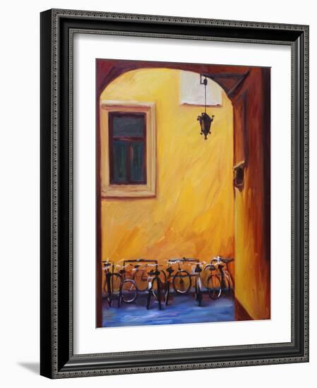 Bicycles II-Pam Ingalls-Framed Giclee Print