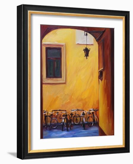 Bicycles II-Pam Ingalls-Framed Giclee Print