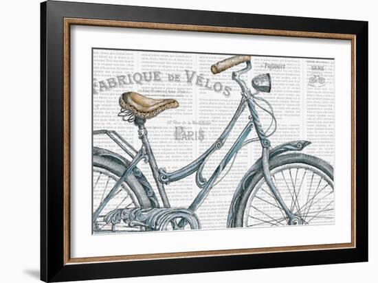 Bicycles III-Daphne Brissonnet-Framed Art Print