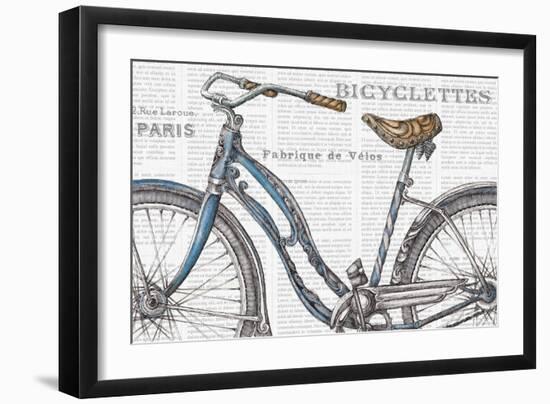Bicycles IV-Daphne Brissonnet-Framed Art Print