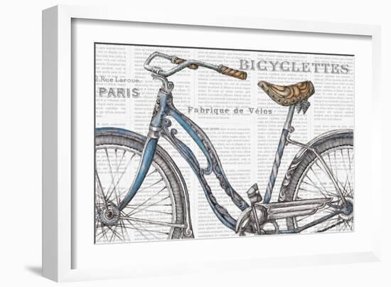 Bicycles IV-Daphne Brissonnet-Framed Art Print