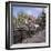 Bicycles on a Bridge Across the Canal at Herengracht in Amsterdam, Holland-Roy Rainford-Framed Photographic Print