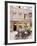 Bicycles Parked in Street, Fussen, Germany-Adam Jones-Framed Photographic Print