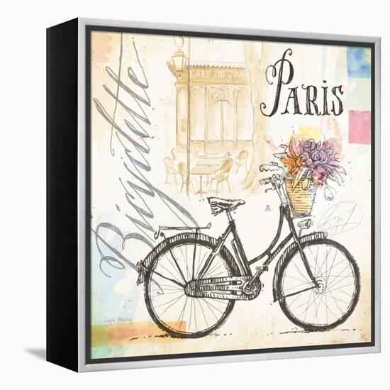 Bicyclette Sketchbook-Angela Staehling-Framed Stretched Canvas