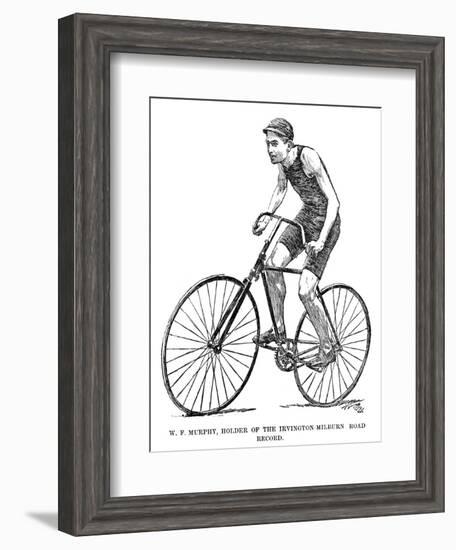 Bicycling, 1890-null-Framed Giclee Print