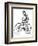 Bicycling, 1890-null-Framed Giclee Print
