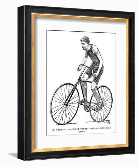 Bicycling, 1890-null-Framed Giclee Print