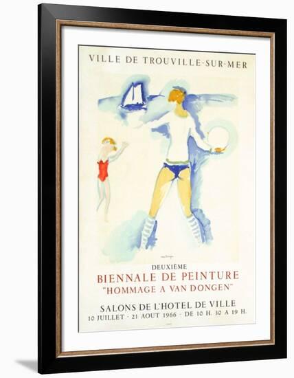 Biennale de peinture-Kees van Dongen-Framed Premium Edition