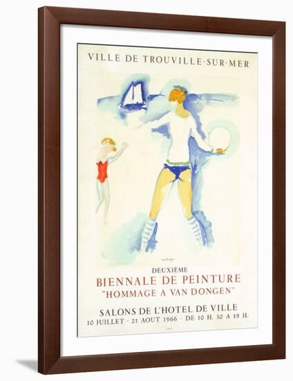 Biennale de peinture-Kees van Dongen-Framed Premium Edition