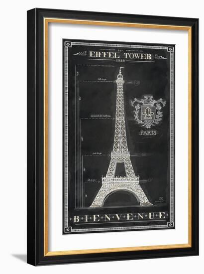 Bienvenue Paris!-Chad Barrett-Framed Art Print