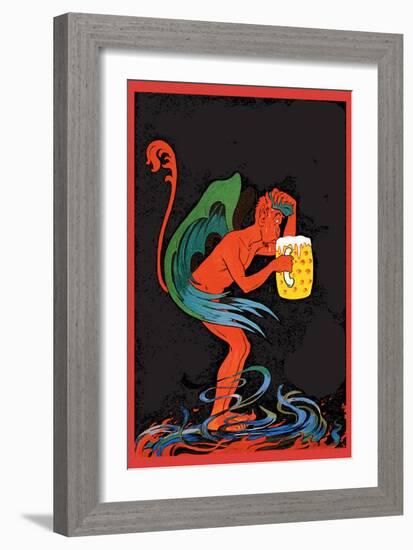 Biere au Diable-Eugene Oge-Framed Art Print