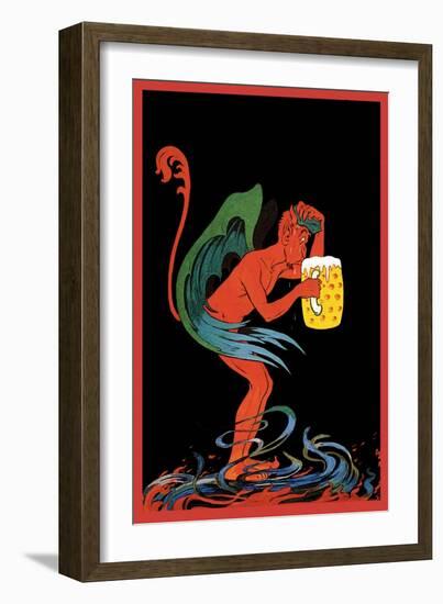 Biere au Diable-Eugene Oge-Framed Art Print