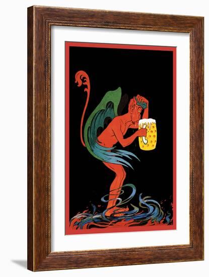 Biere au Diable-Eugene Oge-Framed Art Print