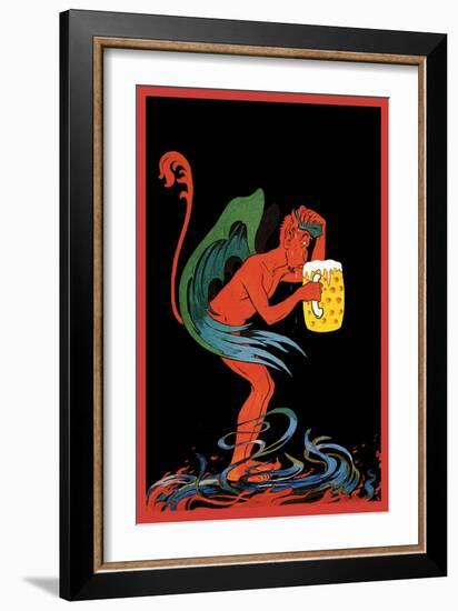 Biere au Diable-Eugene Oge-Framed Art Print