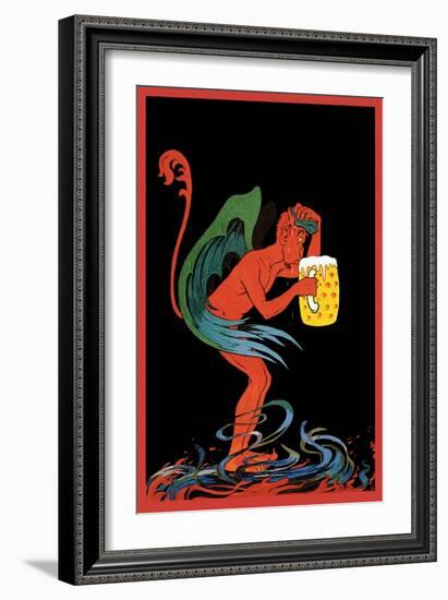 Biere au Diable-Eugene Oge-Framed Art Print