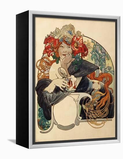 Biere De La Meuse-Alphonse Mucha-Framed Premier Image Canvas