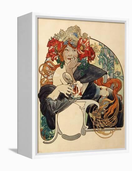 Biere De La Meuse-Alphonse Mucha-Framed Premier Image Canvas