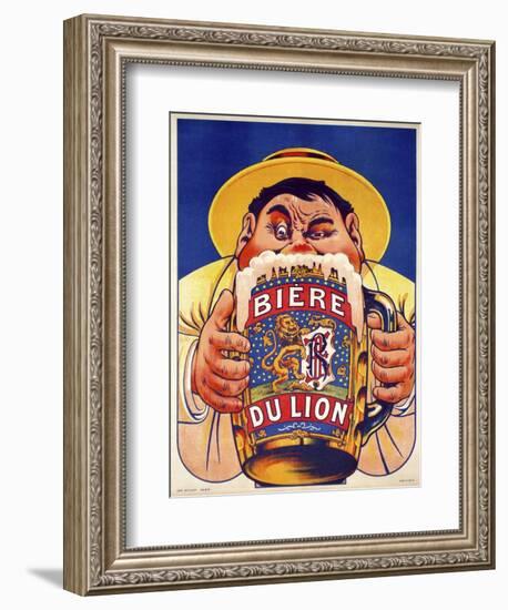 Biere du Lion-null-Framed Giclee Print