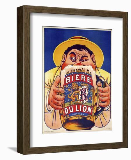 Biere du Lion-null-Framed Giclee Print