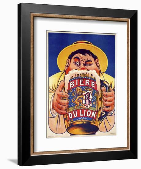 Biere du Lion-null-Framed Giclee Print