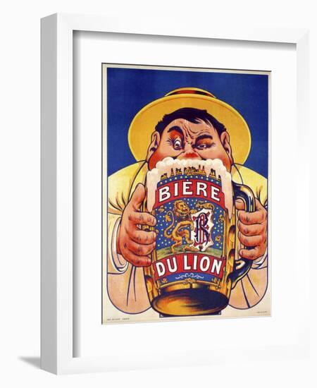 Biere du Lion-null-Framed Giclee Print