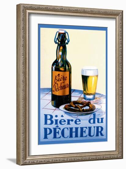 Biere du Pecheur-null-Framed Art Print