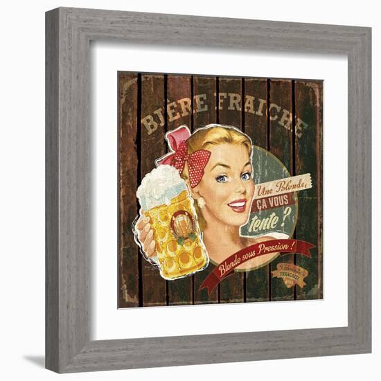 Bière fraîche-Bruno Pozzo-Framed Art Print