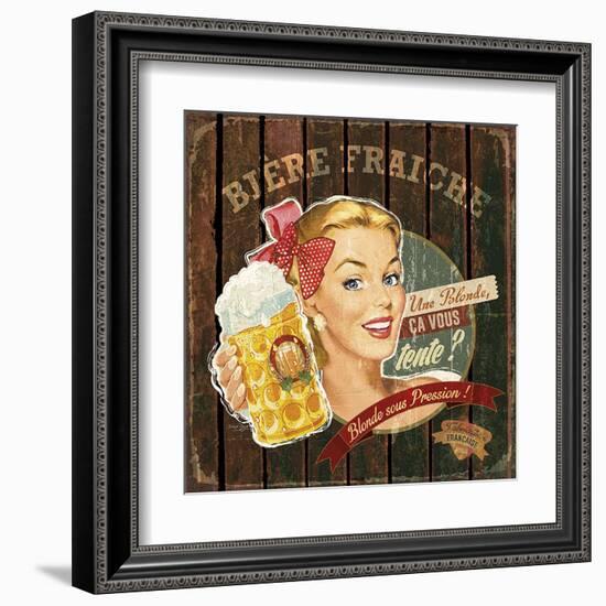 Bière fraîche-Bruno Pozzo-Framed Art Print