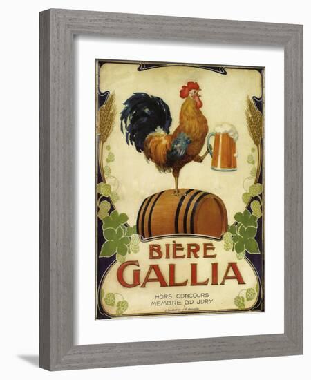 Biere Gallia-Vintage Apple Collection-Framed Giclee Print