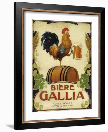 Biere Gallia-Vintage Apple Collection-Framed Giclee Print