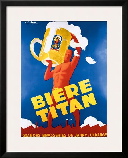 Biere Titan-G^ Foure-Framed Giclee Print