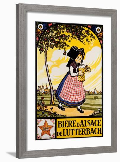 Bieres d'Alsace-Hansi-Framed Giclee Print