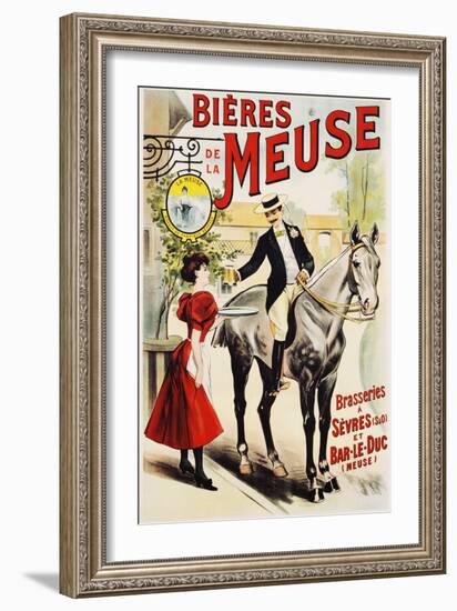 Bieres De La Meuse Poster-null-Framed Giclee Print