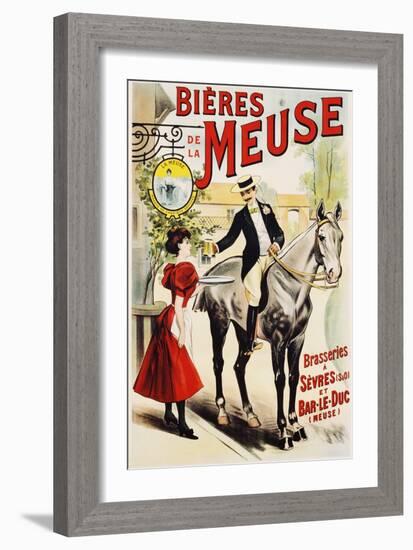 Bieres De La Meuse Poster-null-Framed Giclee Print